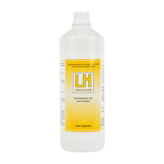 LH INDOLORE Disinfettante per cute integra - confezione da 12 pezzi x 100ml