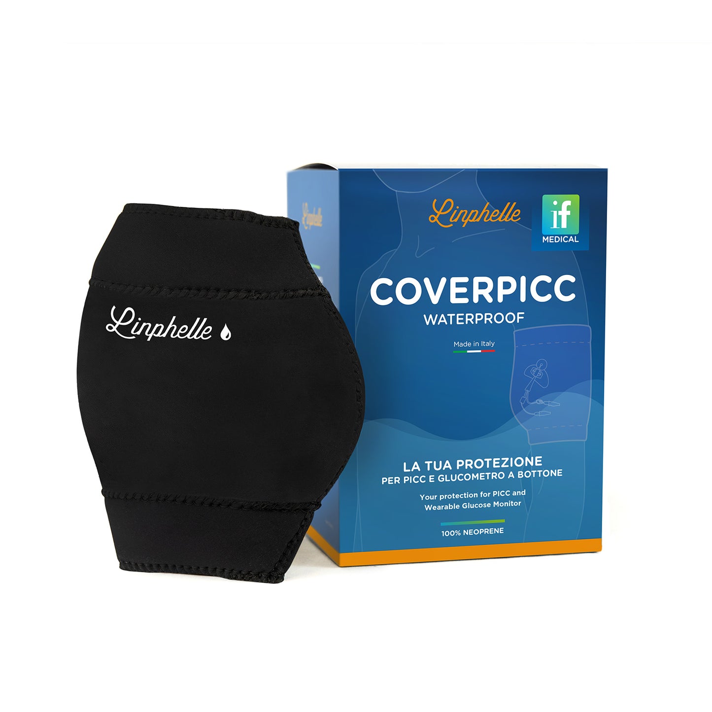 Fascia CoverPicc Waterproof Nero