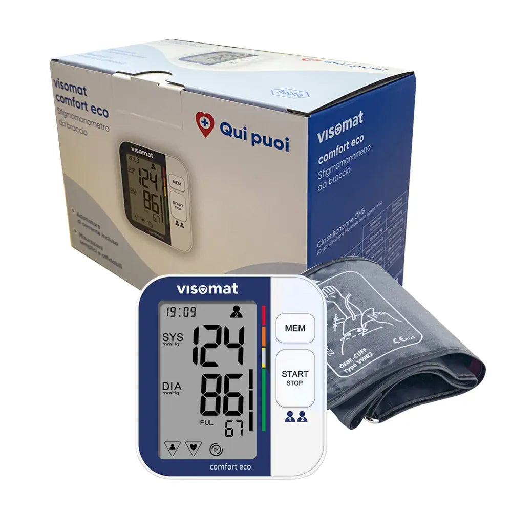 Sfigmomanometro digitale da braccio ROCHE - VISOMAT COMFORT ECO