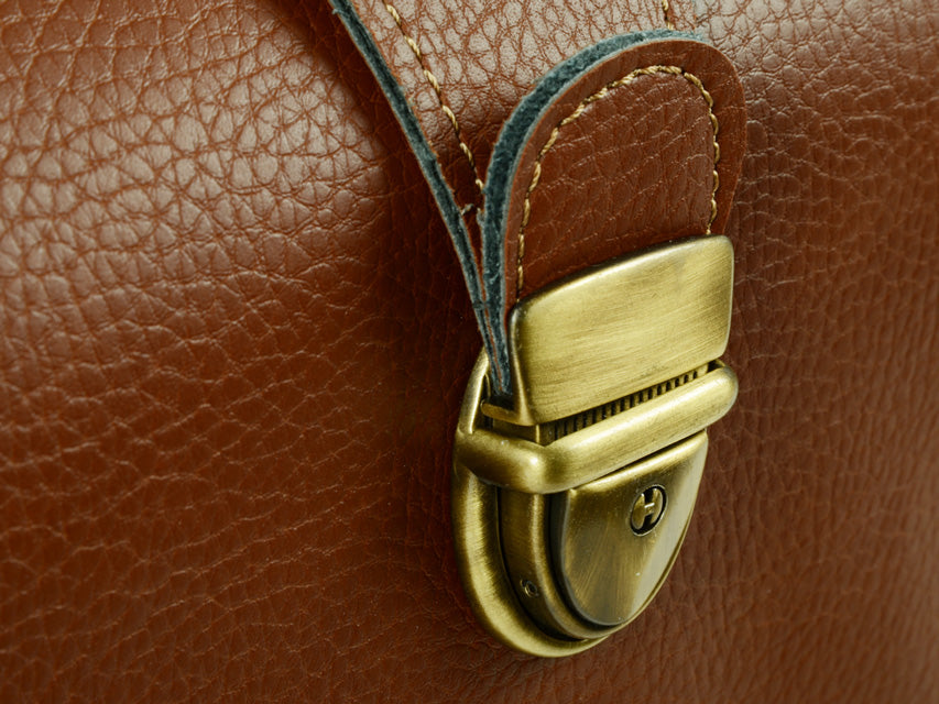 BORSA "TEXAS PELLE" - marrone