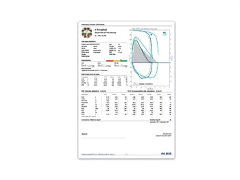 NUOVO SPIROLAB con display a colori e stampante e software + SpO2