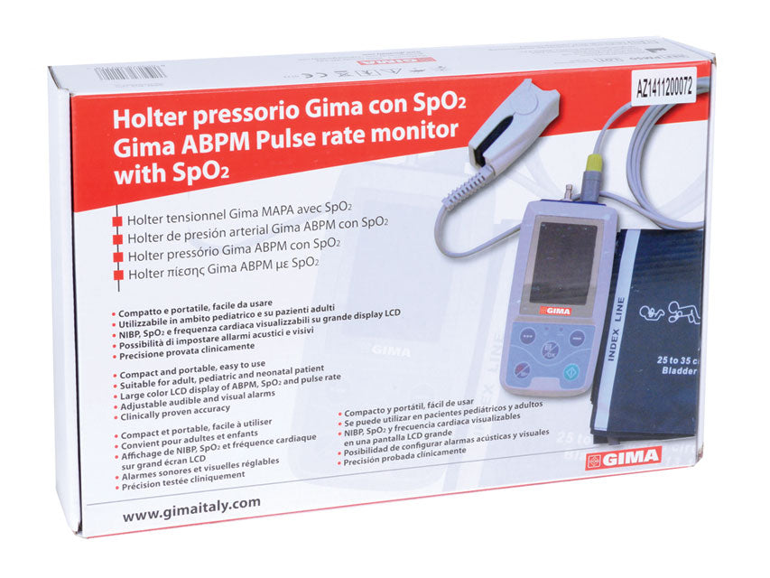 HOLTER PRESSORIO GIMA 24 ORE + SpO2