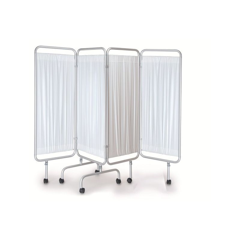 Paravento in alluminio anodizzato – 4 ante