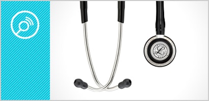 Uso dello stetoscopio 3M Littmann