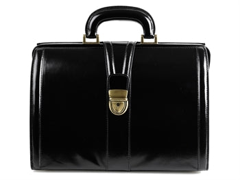 BORSA "VALIGETTA CUOIO FIORE" - cuoio