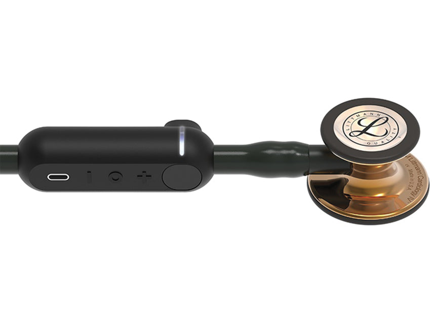 3M LITTMANN STETOSCOPIO CORE DIGITAL - 8863 - nero - finiture rame brillante