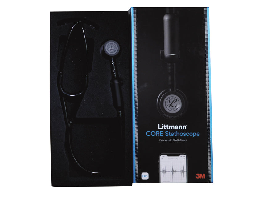 3M LITTMANN STETOSCOPIO CORE DIGITAL - 8863 - nero - finiture rame brillante
