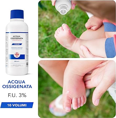 AIESI® Acqua Ossigenata - confezione da 12 pezzi x 250ml