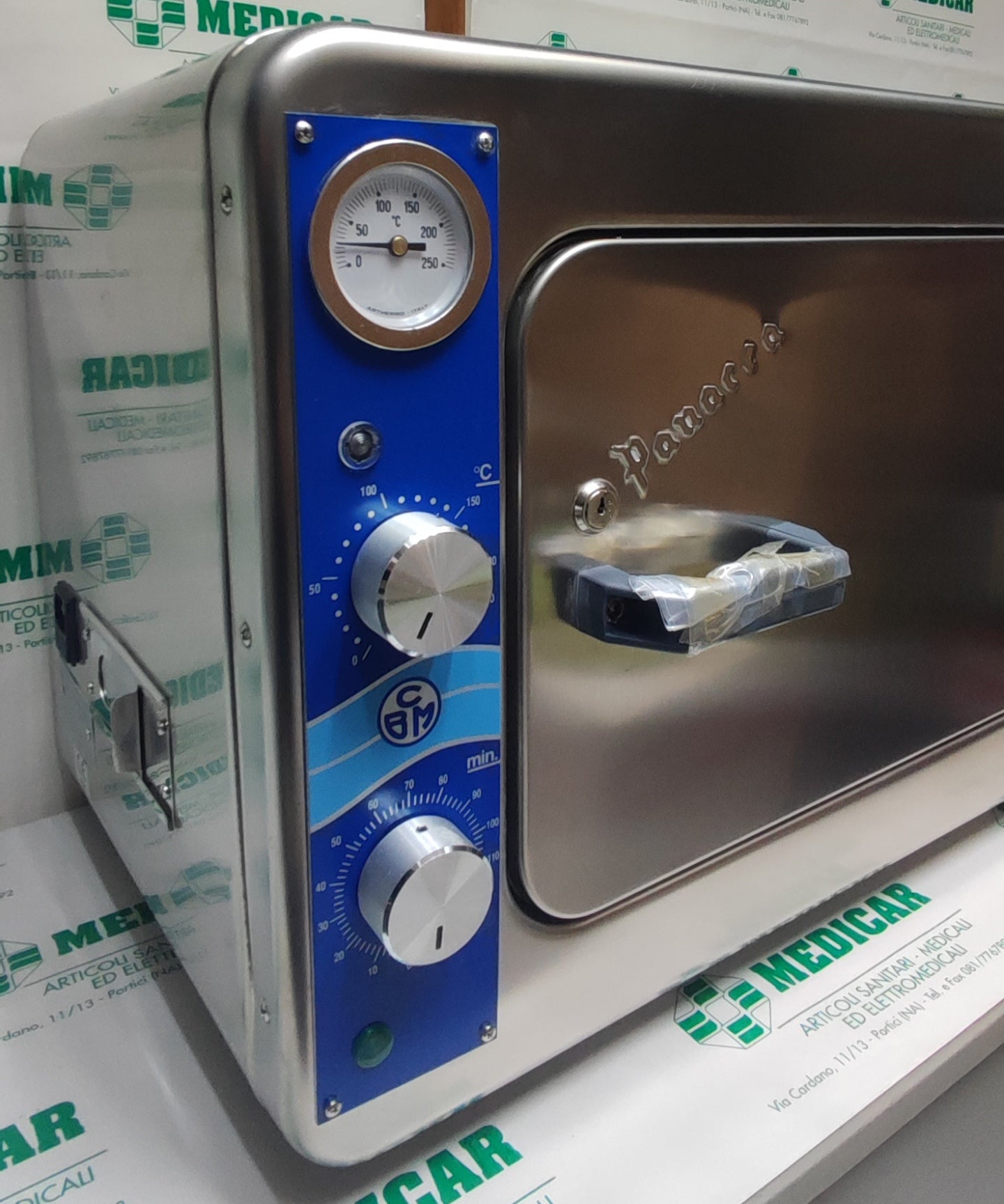 STERILIZZATRICE CHIRURGICA A SECCO - C.B.M. Panacea - mod.431 - 20 litri
