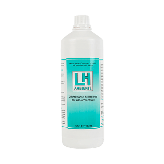 LH AMBIENTE Disinfettante detergente per uso ambientale - confezione da 12 pezzi x 1000ml