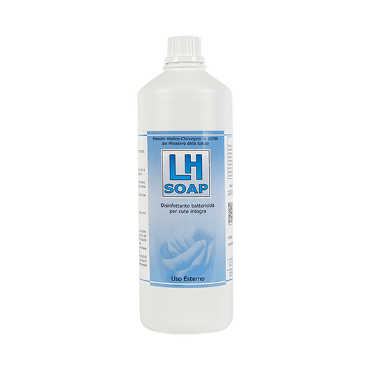 LH SOAP Disinfettante battericida per cute integra - confezione da 12 pezzi x 1000ml