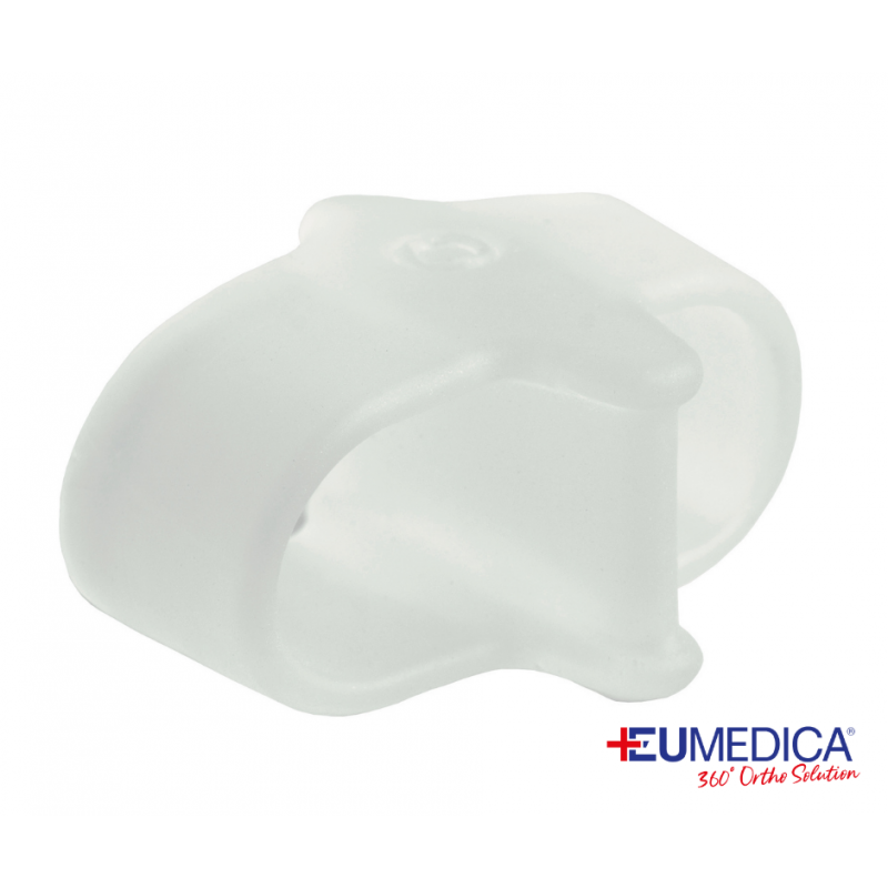 DOUBLE LOOPED BIG TOE CORRECTOR - SEPARATORE A DOPPIO ANELLO PER ALLUCE E 2° DITO