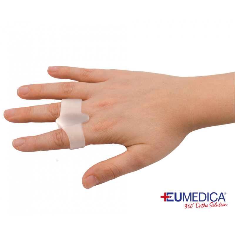 DOUBLE LOOPED BIG TOE CORRECTOR - SEPARATORE A DOPPIO ANELLO PER ALLUCE E 2° DITO