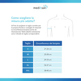 Fascia CoverPicc Waterproof Nero - Lunga