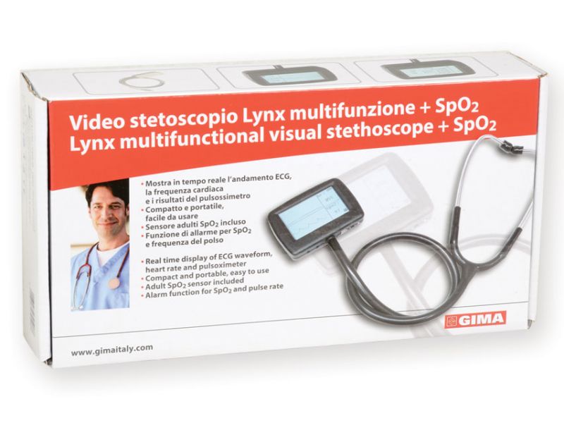 STETOSCOPIO ELETTRONICO MULTIFUNZIONE CMS-M CON SPO2