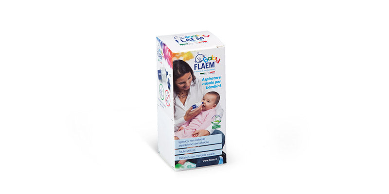 Baby Flaem - Aspiratore nasale manuale per bambini