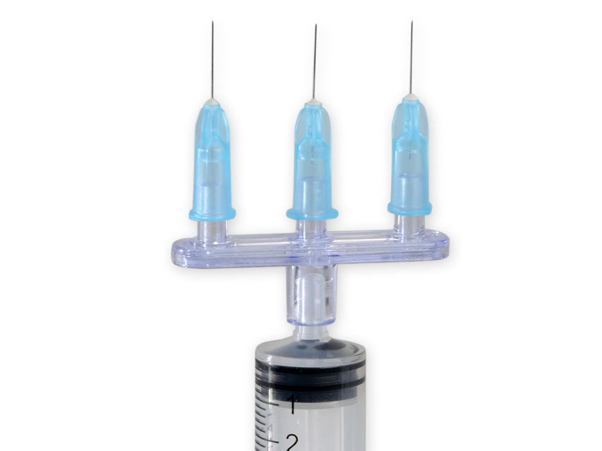 CONNETTORE MULTI-INIEZIONE - retto - 3 uscite