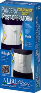 PANCERA FODERATA IN COTONE MILLERIGHE
