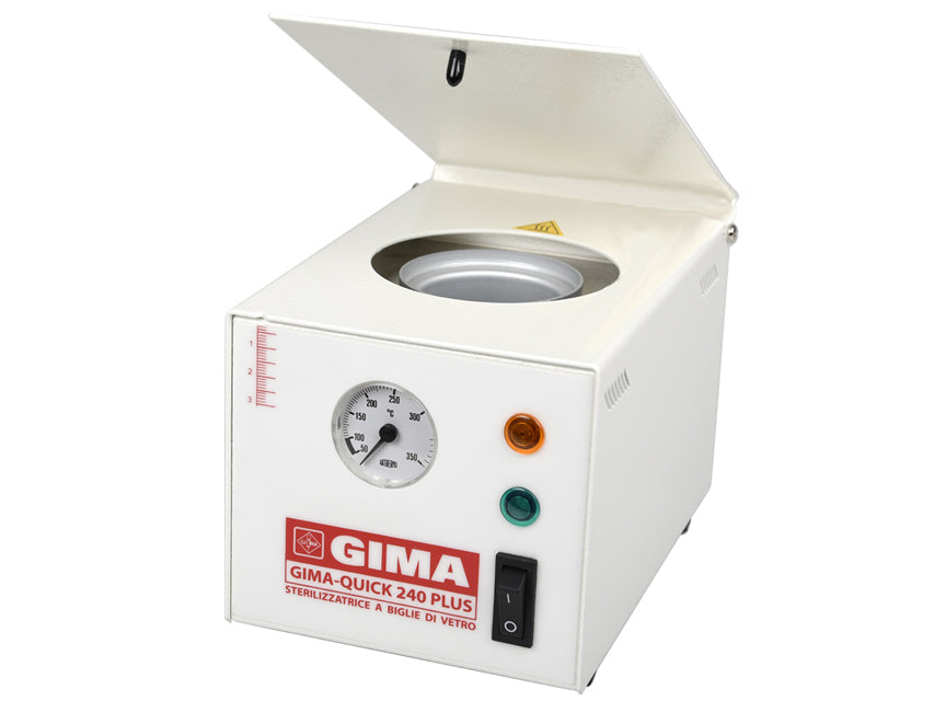 STERILIZZATORE A BIGLIE DI VETRO GIMA QUICK PLUS