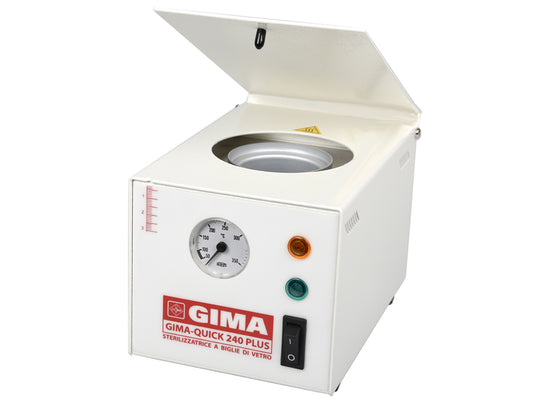 STERILIZZATORE A BIGLIE DI VETRO GIMA QUICK PLUS