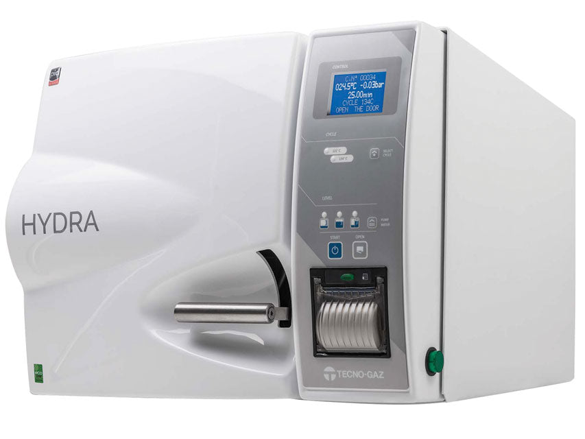 AUTOCLAVE HYDRA EVO con stampante - 15 litri