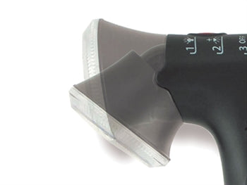 BASTONE DI SICUREZZA CON LUCE LED - con base a 4 piedini - nero