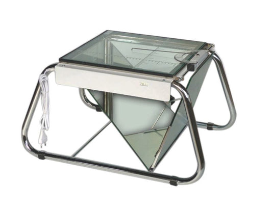 Podoscopio per esame postura, con luce diretta 220v