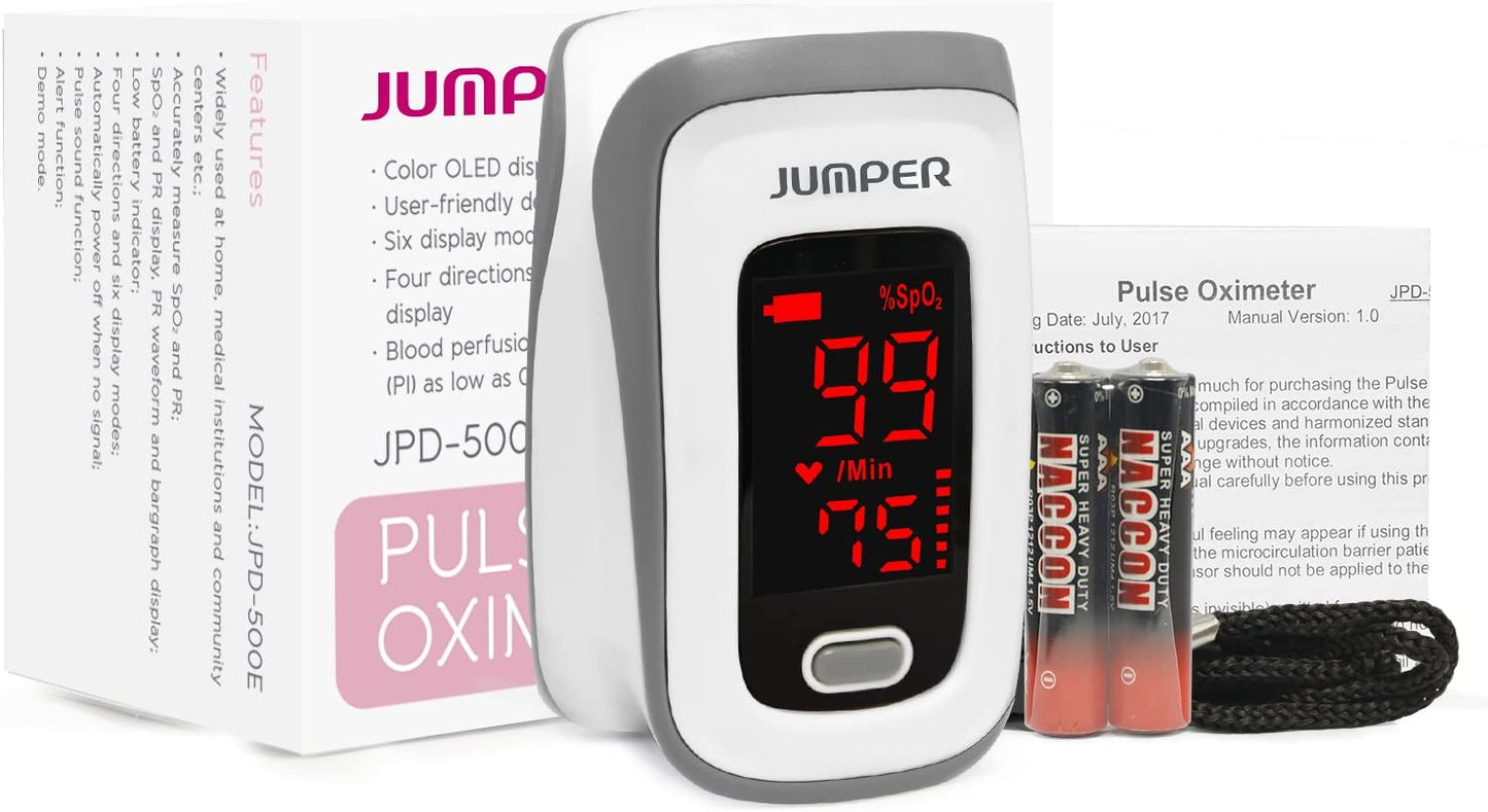 Pulsossimetro Jumper JPD-500E LED
