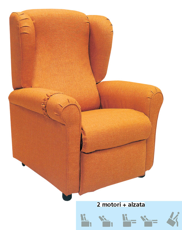 Poltrona relax elettrica Beatrice E4 a 2 motori