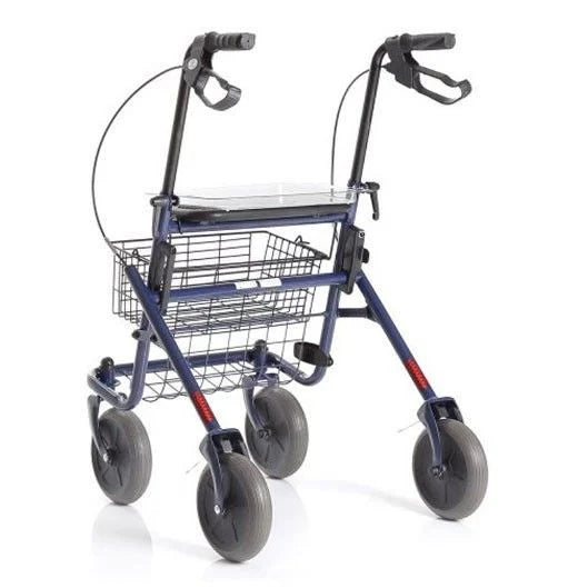 Rollator pieghevole in acciao verniciato – 4 ruote – Dyone