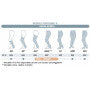 GLORIAMED COTTON - Monocollant CLASSE 2 AGG 262 punta aperta