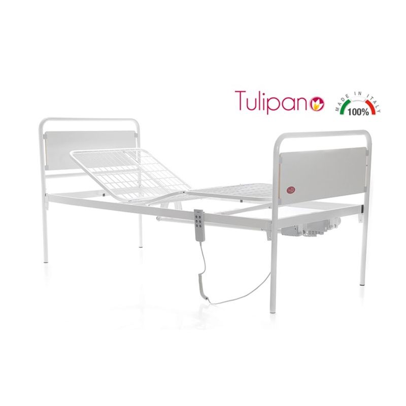 Letto Degenza A 3 Snodi - Elettrico - Larghezza 90cm