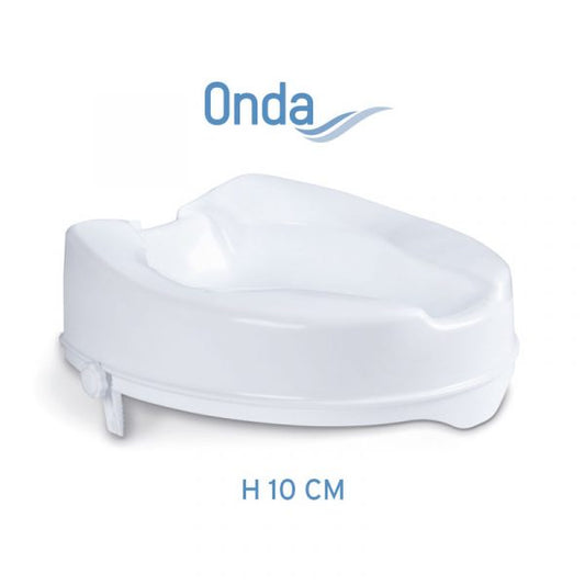 Rialzo per water con blocco laterale, senza coperchio h 10cm – Onda