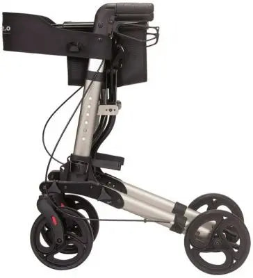 Rollator pieghevole in alluminio verniciato – 4 ruote – URANO 2.0