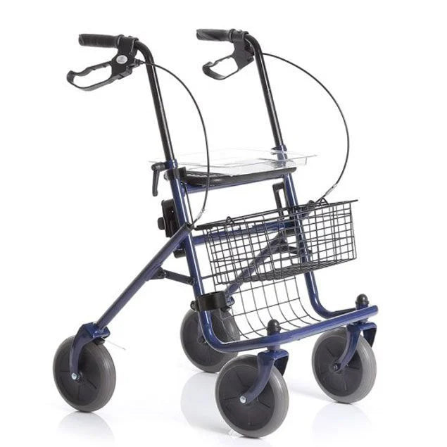 Rollator pieghevole in acciao verniciato – 4 ruote – Dyone