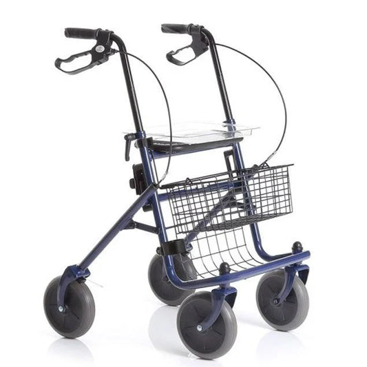 Rollator pieghevole in acciao verniciato – 4 ruote – Dyone
