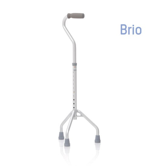 Tripode in alluminio anodizzato con manico aperto – Impugnatura anatomica – Serie Brio