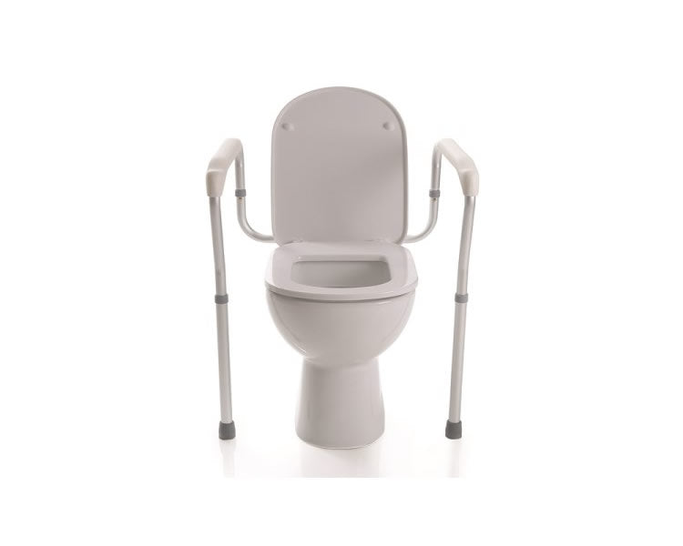 Sostegno per WC in alluminio regolabile in altezza – Onda