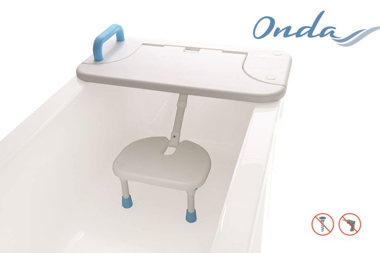 Sedile per vasca da bagno in polietilene – Serie Onda