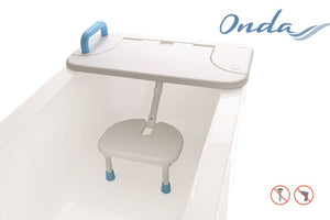 Sedile per vasca da bagno in polietilene – Serie Onda