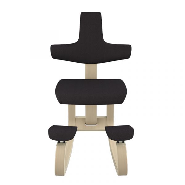 Sedia ergonomica Varier Thatsit Naturale - Nero