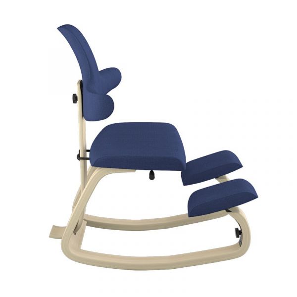 Sedia ergonomica Varier Thatsit Naturale - Blu