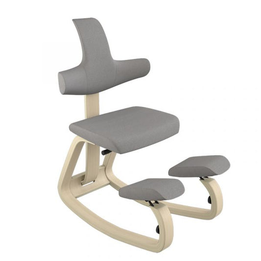 Sedia ergonomica Varier Thatsit Naturale - Grigio