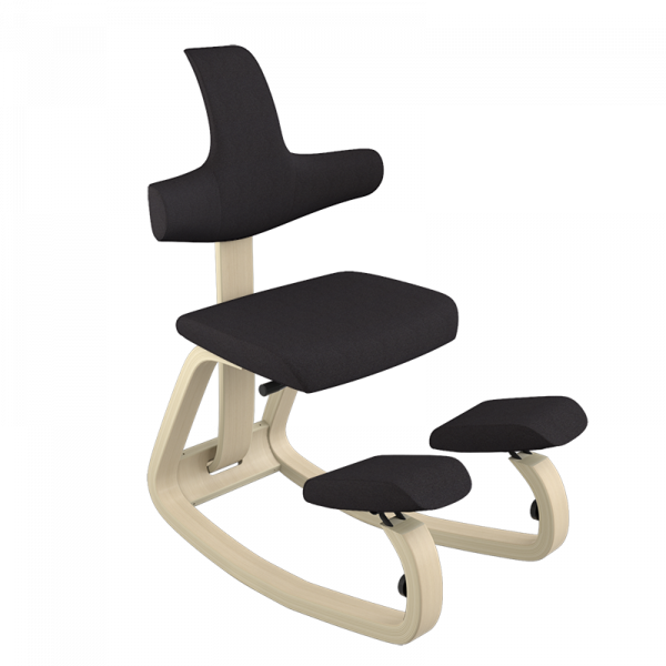 Sedia ergonomica Varier Thatsit Naturale - Nero