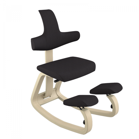 Sedia ergonomica Varier Thatsit Naturale - Nero