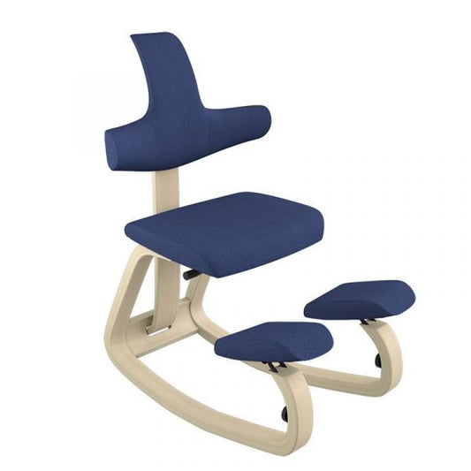 Sedia ergonomica Varier Thatsit Naturale - Blu
